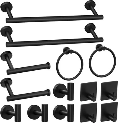 Toallero para baño, estante para baño, colgante de pared